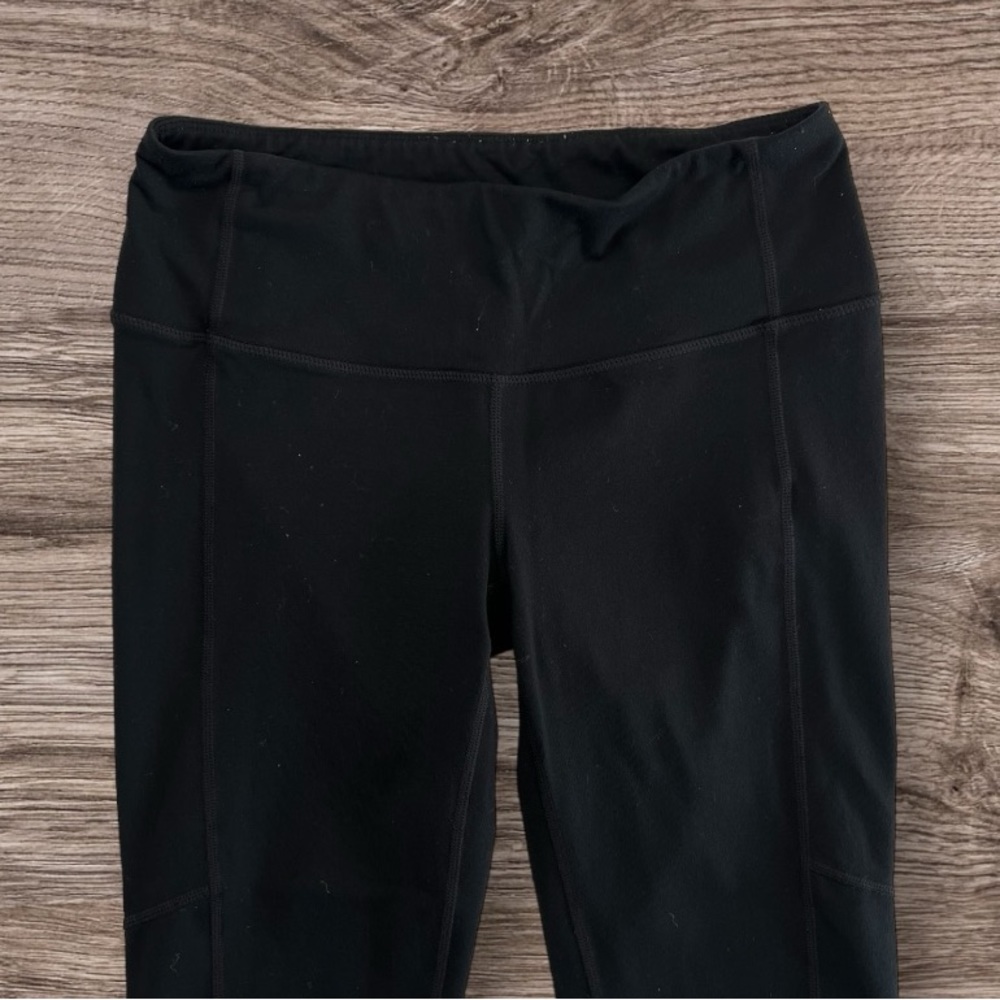 Athleta Mind Over Mat Capri Black Sz: S - Picture 2 of 16